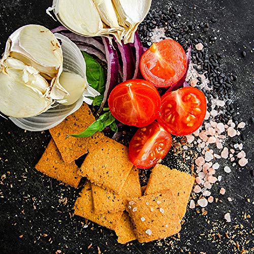 Hu Gluten Free Crackers Pizza 2 Pack Keto Friendly, Gluten Free, Grain Free, Low Carb, No