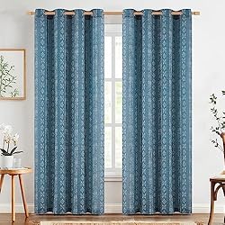 jinchan Boho Curtains Linen Curtains for Living