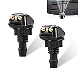 leediga 2 PCS Car Windshield Nozzle, 1.14" x