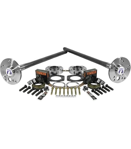 thumbnail interactive-video image 1 of Pair Of RMS 30-Spline Rear Axle Shafts For GM Chevy 12-Bolt Car - Camaro Chevelle 30-1/8 Inch 1 of 4