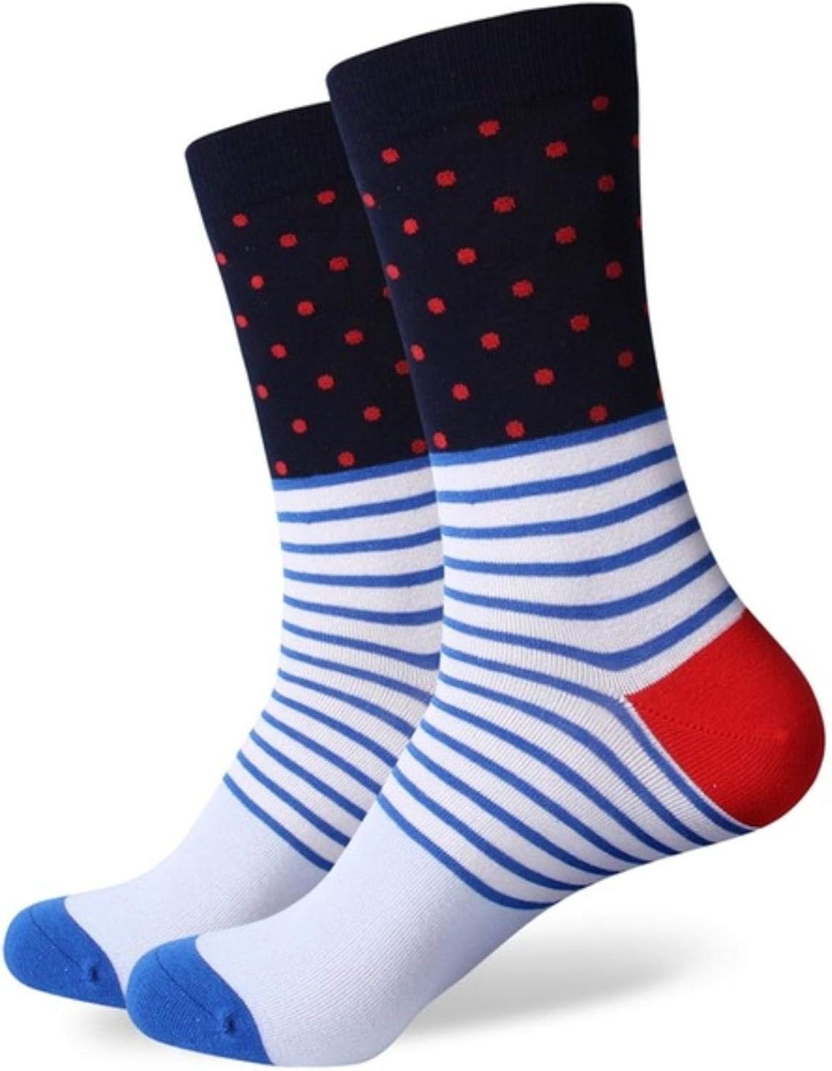 2021 The Latest Warm socks for men Winter Men'S Cotton Plaid Harajuku