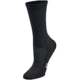 Bamboo Sports Mens Crew Socks - Comfortable Odor Eliminating & Moisture Wicking