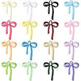 SUNNYCLUE 1 Box 30Pcs Colorful Bow Charm Bowknot Charms Bulk Random Mixed Color Metal Alloy Spray Painted Coquette Bow Tie Shaped Pendants for Jewelry Making Bracelet Earring DIY Craft Accessories