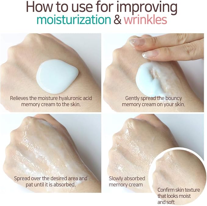 hyaluronic memory cream for face