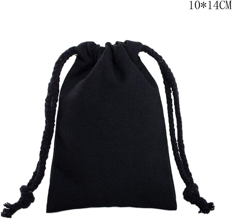 Carrying Cases Travel Linen Storage Bag Drawstring Organize Home Pouch Candies Diy Crafts Case With White Notebook Computer Bags Cases