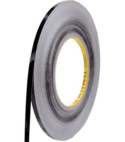 Ruban Adhésif Double Ligne Pour Voiture - Vinyle Blanc 12mm, Longueur 9.8m - Décor Carrosserie