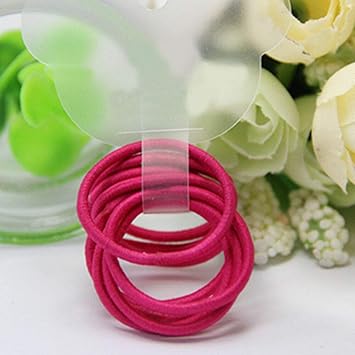 Amazon Com Mopolis 10pc Cute Kids Girl Elastic Tiny Hair Tie