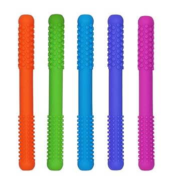 Silicone Baby Teether Tubes for Infants 