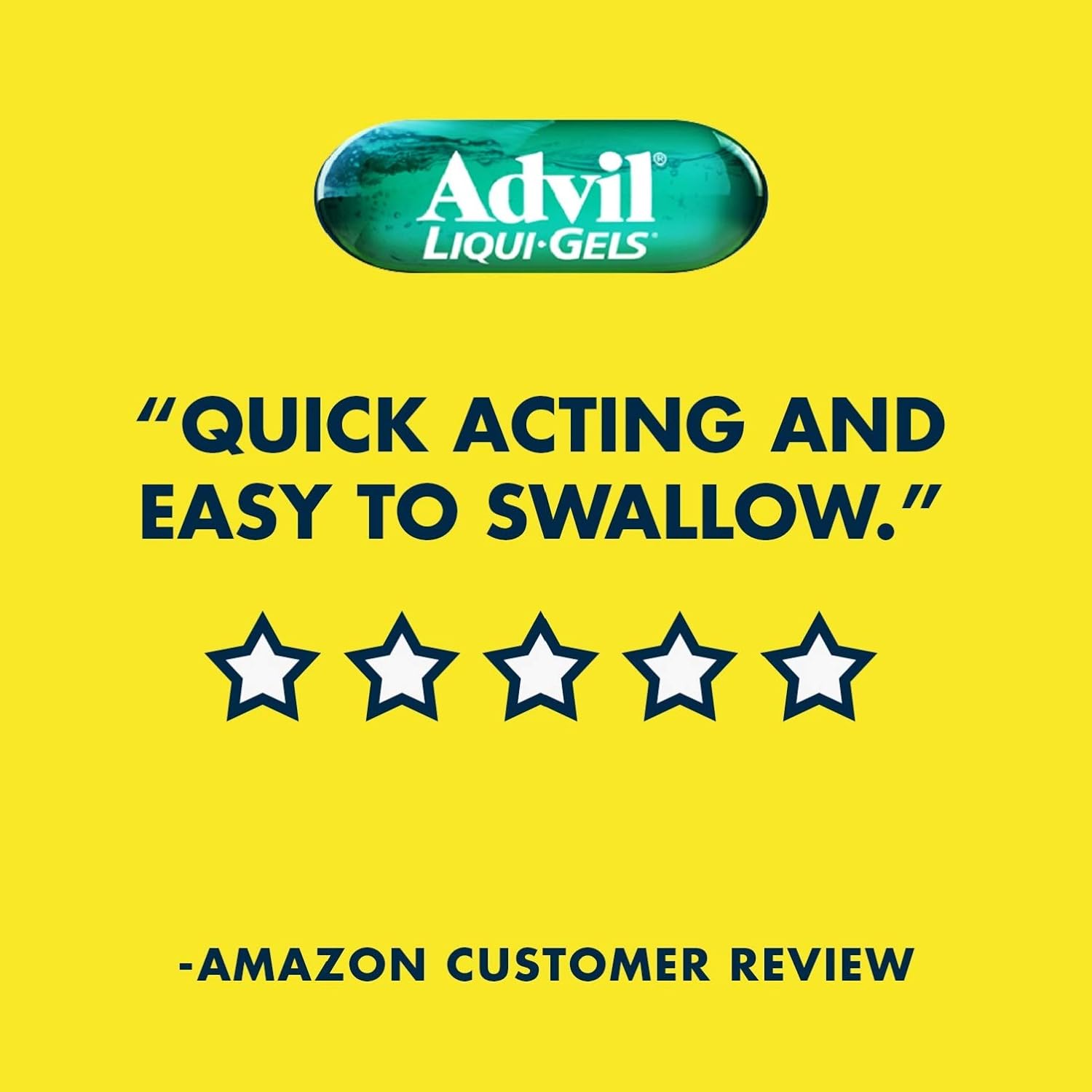 Advil Liqui-Gels Pain Reliever and Fever Reducer, Solubilized Ibuprofen 200mg, 200 Count, Liquid Fast Pain Relief: Health & Personal Care