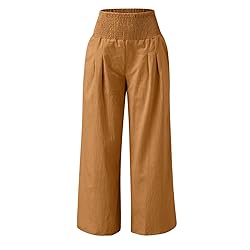 JIOEEH Khaki Pants for Women Women High Waisted