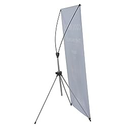 T-SIGN Reinforced Block Adjustable Tripod X Banner