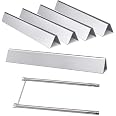 Derurizy 7507 7535 Grill Replacement Parts for Weber Spirit 200 Series, Weber E-200, E-210, S-200, S-210, Genesis Silver A Gas Grill, 27 Inch Grill Burners and 21.5 Inch Flavorizer bar Derurizy 7507 7535 Grill Replacement Parts for Weber Spirit 200 Series, Weber E-200, E-210, S-200, S-210, Genesis Silver A Gas Grill, 27 Inch Grill Burners and 21.5 Inch Flavorizer bar