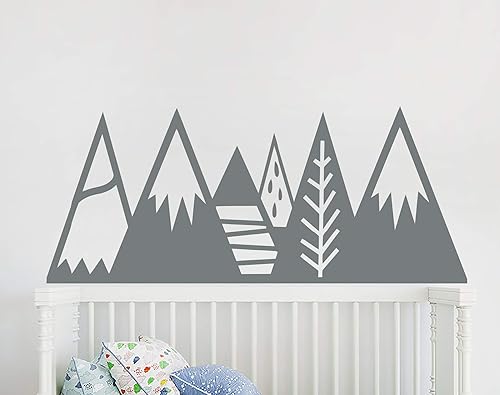 mountain wall decal nursery