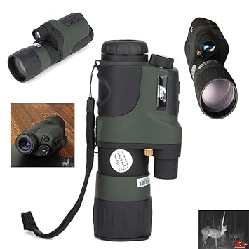 HD Digital Monocular de Visión Nocturna Vídeo Telescopio de Visión ...