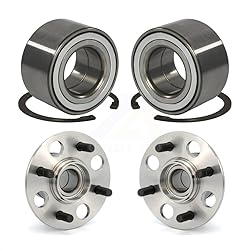 Front Rear Wheel Bearing And Hub Assembly Kit For