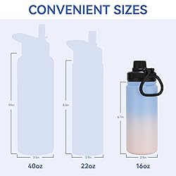 DOMICARE 16 oz Kids Water Bottle for School