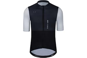 GCRFL Cycling Jersey Men Shorts Sleeves Road Bike Jersey Bicycle Tops Shirt, Zipper Pocket UPF 50+ Lightweight PRO Race Fit