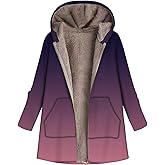 OSCORP Women’s Hooded Fleece Lined Coat – Warm Winter Jacket with Pockets, Long Sleeve Casual Outerwear 2025