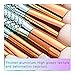 Maikoa Mermaid Makeup Brush 11PCS Makeup Foundation Eyeliner Blush Cosmetic Concealer Brush (Mermaid Colorful)
