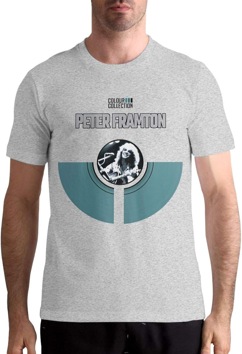 Peter Frampton Logo Popular Short Sleeve Music Band Shirts | Zelite