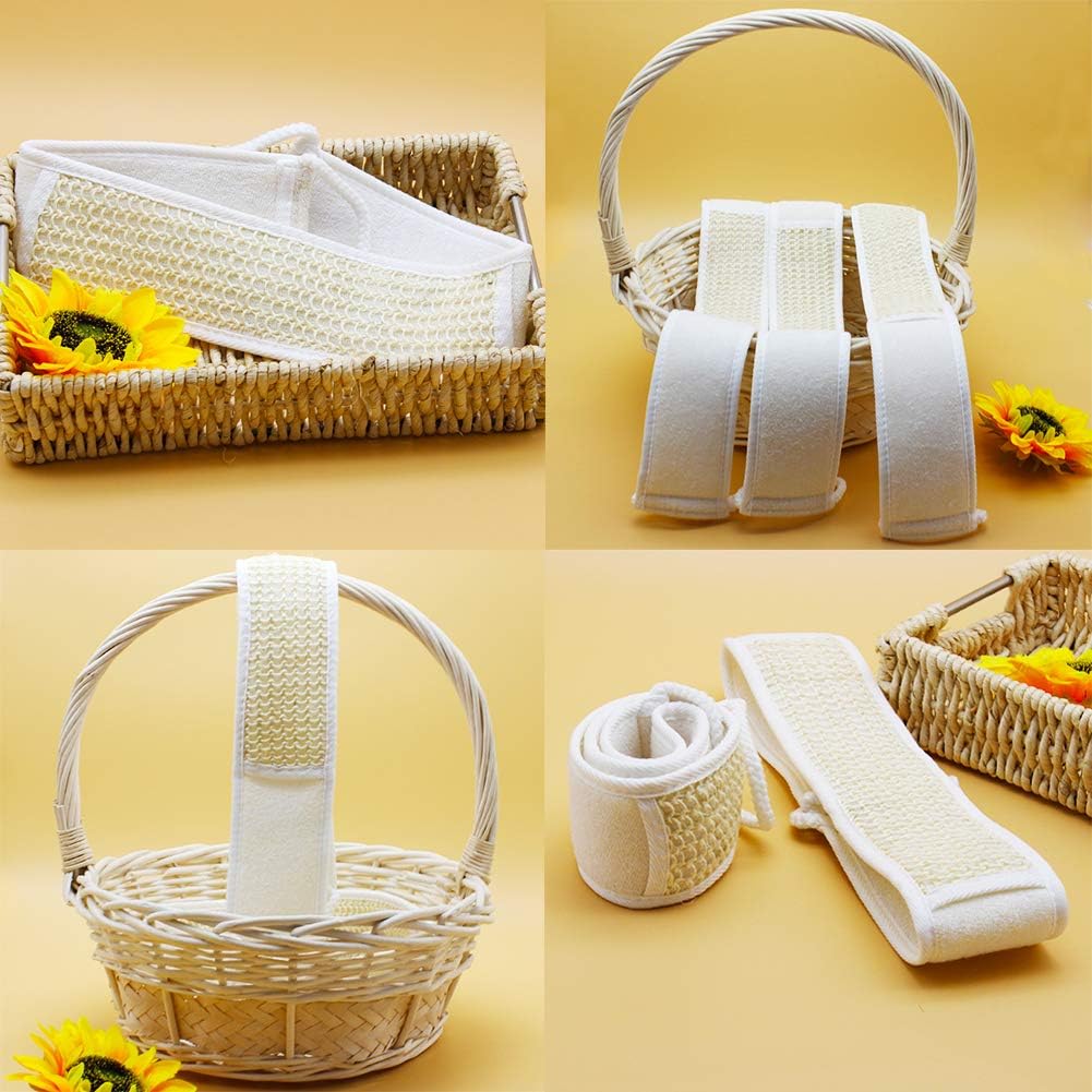 Double Side Scrubbing Strap CHEPL Back Scrubber Soft Deep Clean Body Scrubber Invigorate Your Skin Remove Dead Skin - Image 5