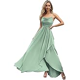 AOSHABABI Women's Cocktail Dresses Elegant Strapless Slit Mermaid Evening Dresses for Wedding Guest