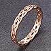 SOMEN TUNGSTEN 925 Sterling Silver Celtic Knot Eternity Band Ring Engagement Wedding Band 4mm Size 4-11