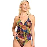 Kiniki Women's Tan Through Tankini Top (5th Generation)