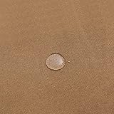 100% Cotton Waxed Canvas Fabric, 12oz, Tan, 148cm