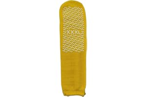 COMFORT AXIS Double Tread Non-Skid XXX-Large (3XL) Bariatric Comfort Safety Socks Yellow