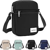 HALOVIE Small RFID Anti Theft Crossbody Bag Lightweight Sling Cross Body Bag Purse for Women Men for Travel Daily
