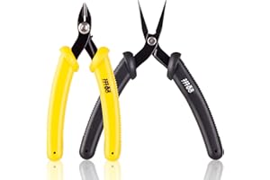 Piececool DIY Tools Set for Metal Earth Model Kits, 2pcs/set Professional Clipper and Needle Nose Pliers for Metal Puzzles As