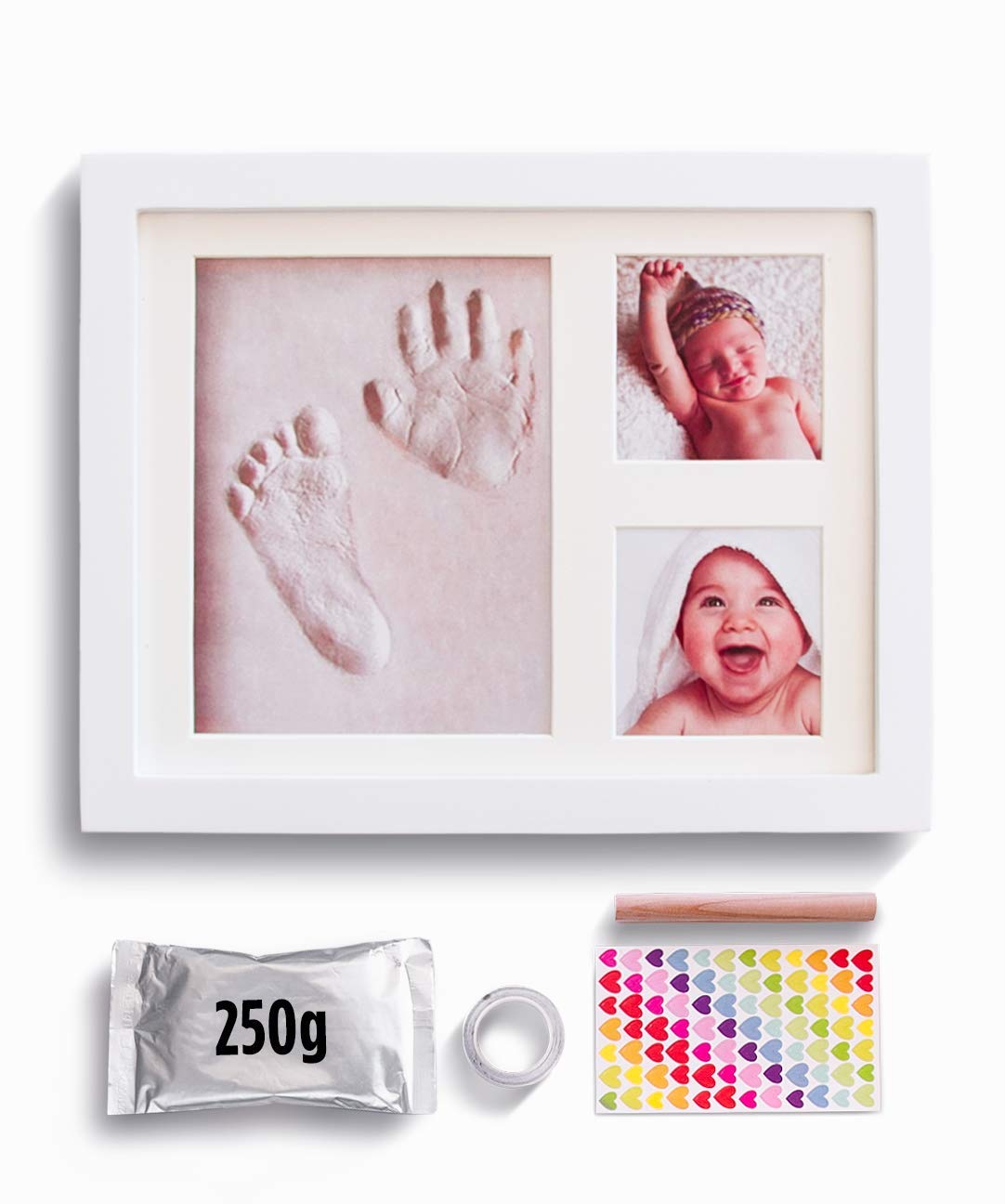 clay footprint frame