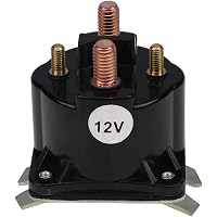 12V 100AMP Dump Trailer Solenoid Relay - 4 Terminal Intermittent Duty, Replaces SAZ4201GJ, 07522 For Monarch/Bucher