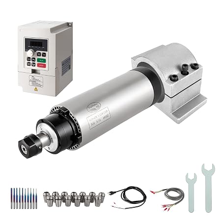 Mua CNC Spindle Motor Kits, 220V 2.2KW Φ80mm Air Cooled Spindle CNC ...