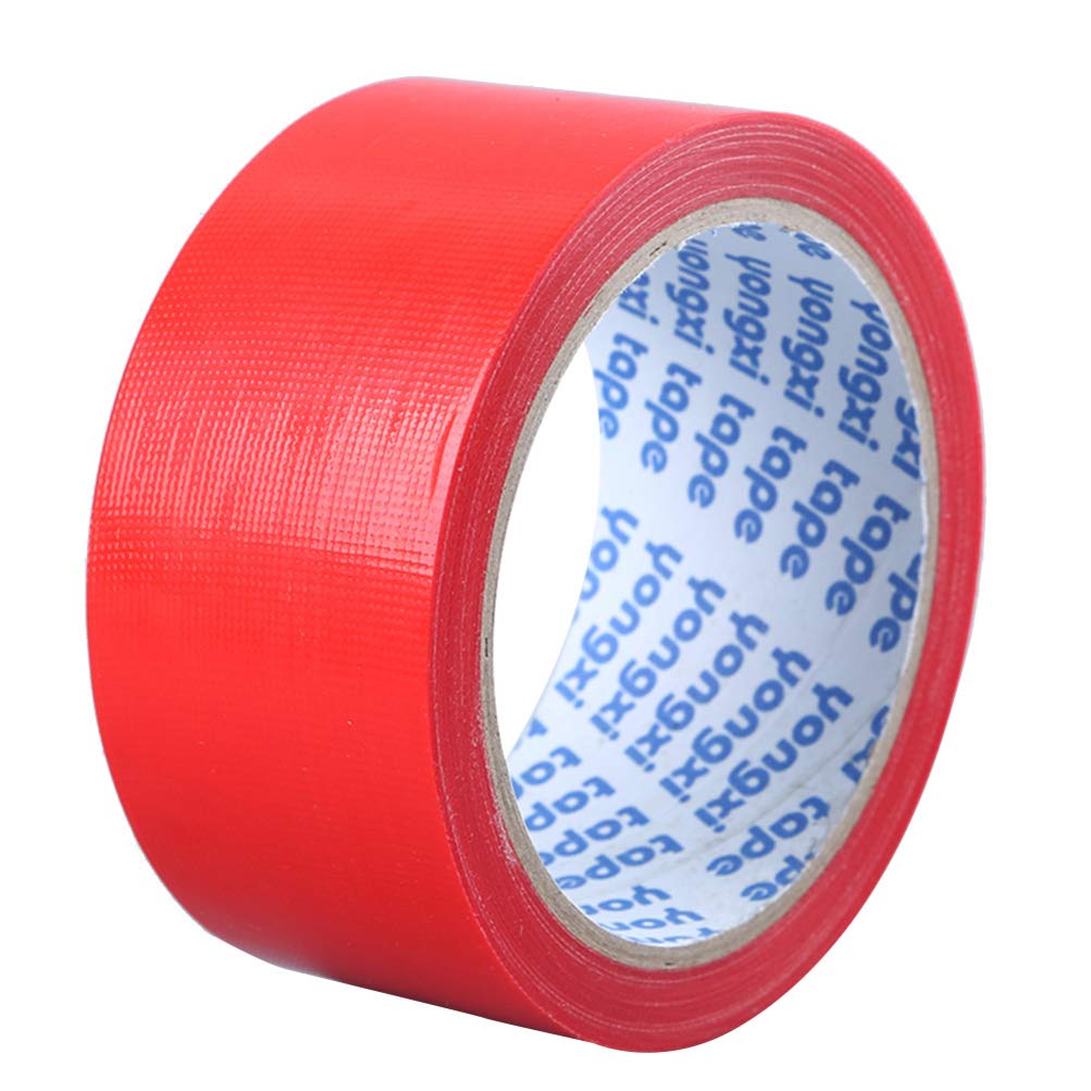 EXCEART Waterproof Single-Sided Cloth Duct Tape 2In X 51Ft Strong Adhesive Carpet Floor Tape for Electrical Equipment Diy Stage and Surface Protection