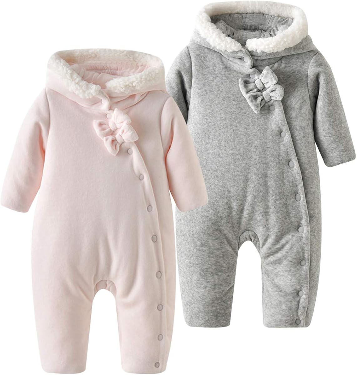 winter onesies for baby girl
