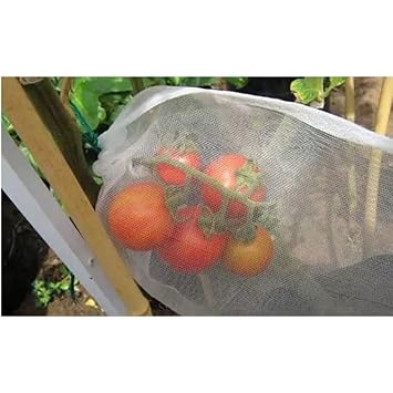 Huele 10pcs Malla insectos malla de nylon con cremallera bolsa de ...