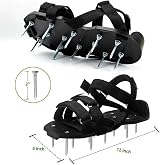 Bakulala Lawn Aerator Shoes with 2 Inch Spikes and Stainless Shovel view 5