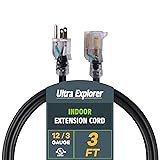 Ultra Explorer Indoor Extension Cord Waterproof 3
