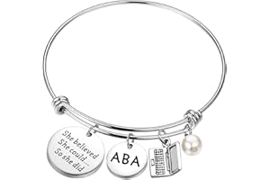 BLEOUK ABA Therapist Gift Behavior Therapist Gift She Believed She Could So She Did ABA