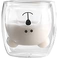 Tasses De Noël En Verre à Double Paroi - Forme Sapin, 300 Ml, Garde Chaud/froid, Idéal Cadeau