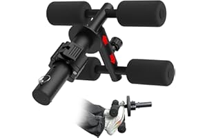 BAIYUAN Adjustable Tib Bar, Tibialis Trainer, Tibia Dorsi Calf Raise Machine, Knees Over Toes Equipment for Strengthening Calve, Shin & Ankle, Leg Workout, Fit 2" Weight Plates & All Shoe Size