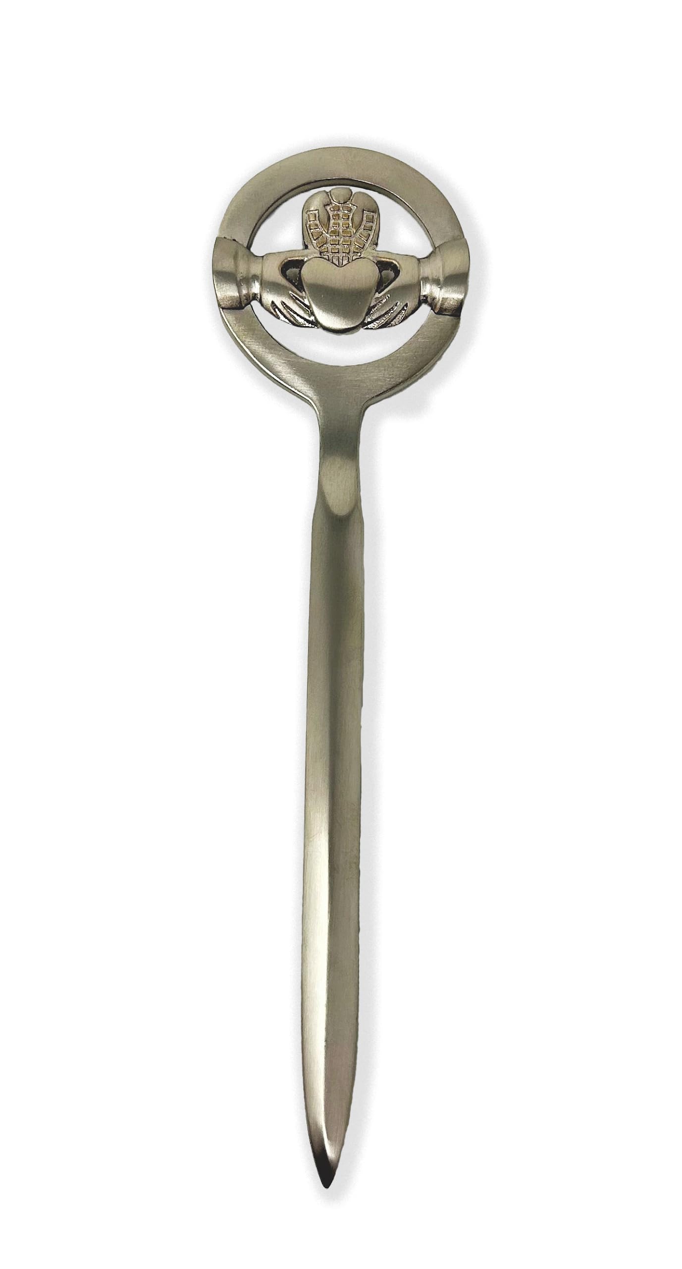 Exclusive Irish Claddagh Letter Opener for Libraries or Home Accessories (Silver)