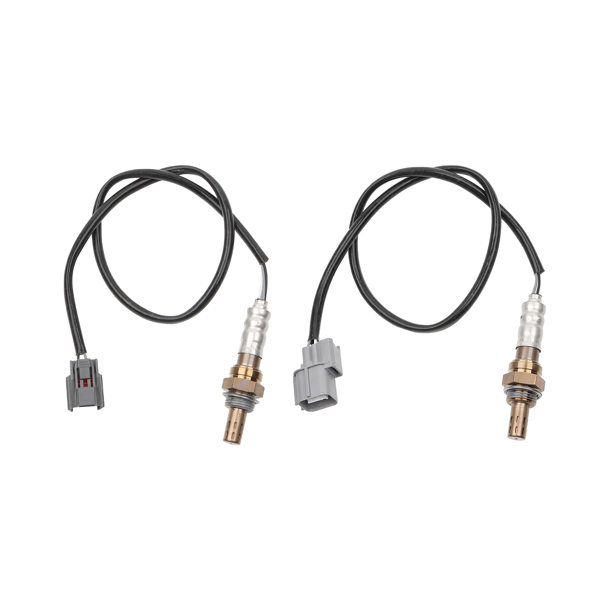 Photo 1 of Dasbecan 2Pcs Oxygen O2 Sensor Upstream & Downstream Compatible with Honda Civic 2001-2005 1.7L D17A7 Engine Front & Rear O2 Sensor 1.7 L 234-4092 234-4123