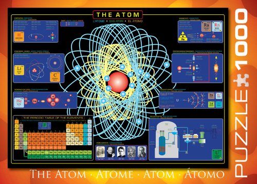 EuroGraphics The Atom 1000 Piece Puzzle