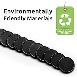 HAKITAROOM Set of 100 1 Inch Opaque Plastic