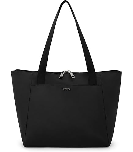 Amazon.com: TUMI Voyageur Vail Leather Tote, Medium, Black