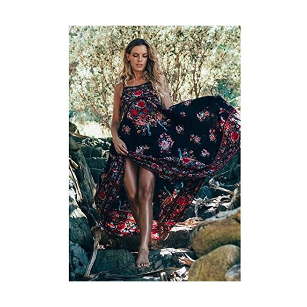 Feite-Fashion-Women-Print-Floral-Retro-Palace-Sleeveless-Backless-Evening-Party-Dress