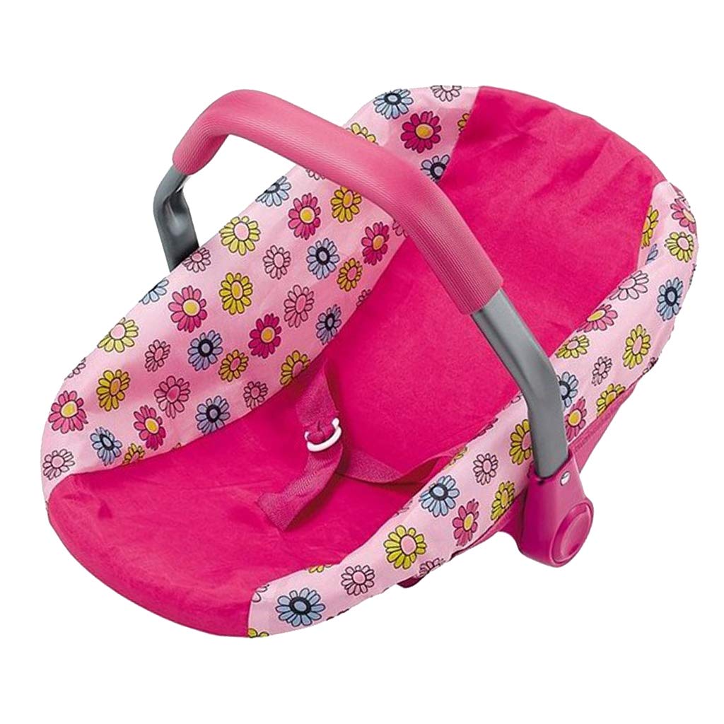 P Prettyia Lovely Doll Toys Doll Car Seat Infant Seat Adjustable Carrier Converts From Baby